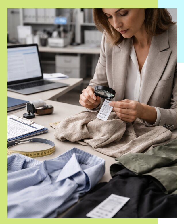 Сертификация одежды и текстиля в Дмитрах, быстрая экспертиза