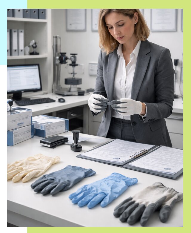 Сертификация перчаток в Дмитрах от 9112 р. | Алешин-Дмв