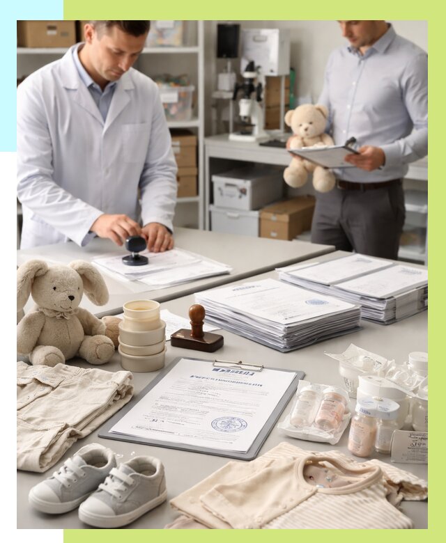 Сертификация детских товаров в Дмитрах от 16080 р. | Алешин-Дмв