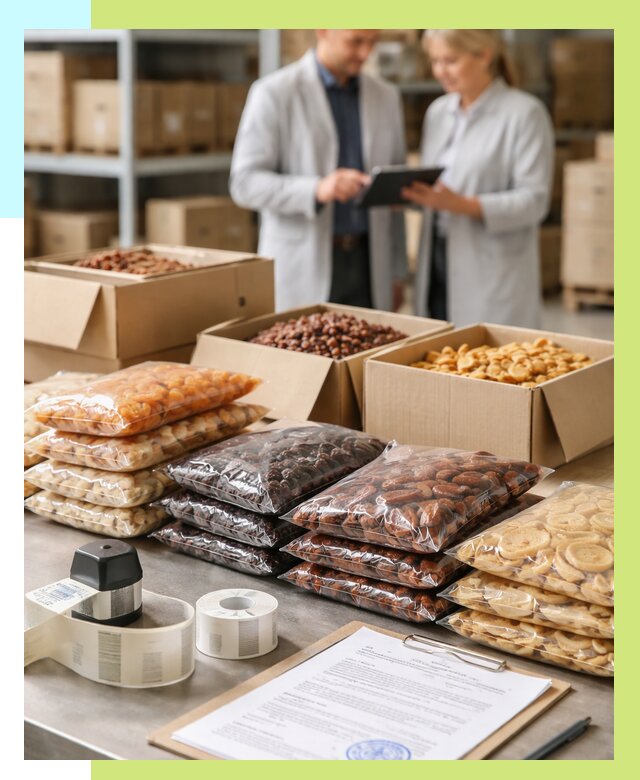 Сертификация сухофруктов в Дмитрах от 12864 р. | Алешин-Дмв под ключ