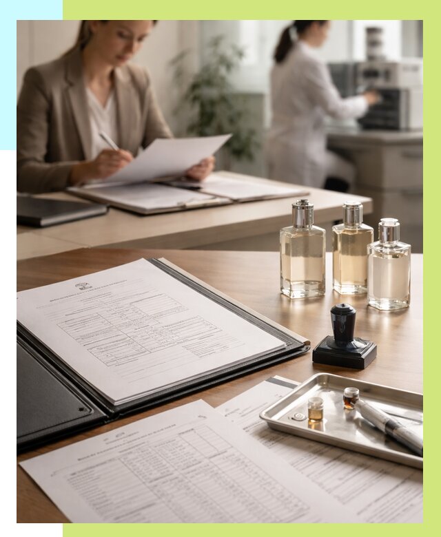 Сертификация парфюмерии в Дмитрах от 16080 р. | Алешин-Дмв