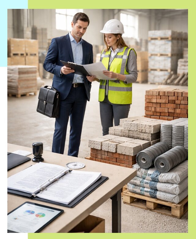 Сертификация строительных материалов в Дмитрах от 21440 р. Алешин-Дмв