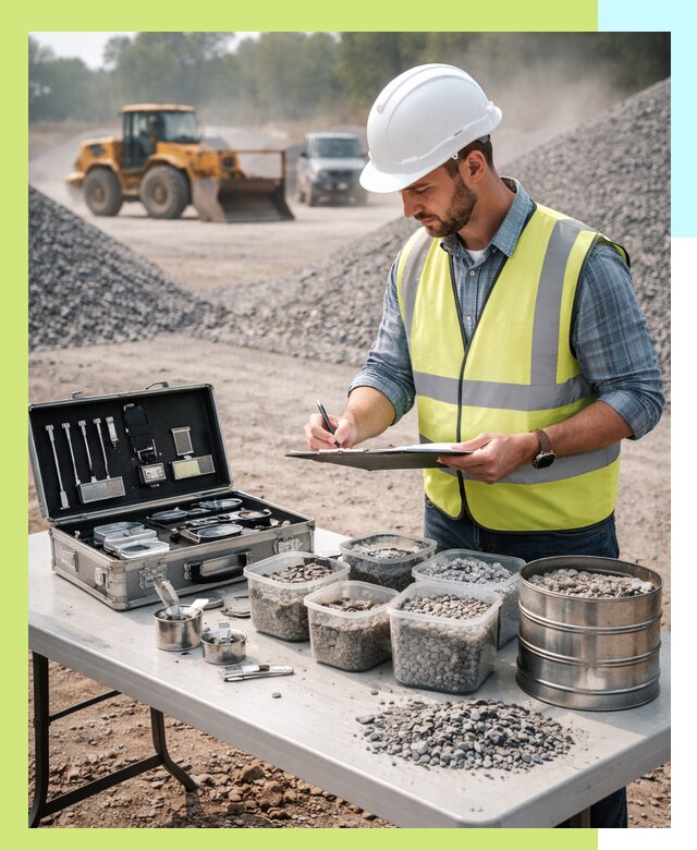 Сертификация щебня в Дмитрах по ГОСТу и техническим требованиям