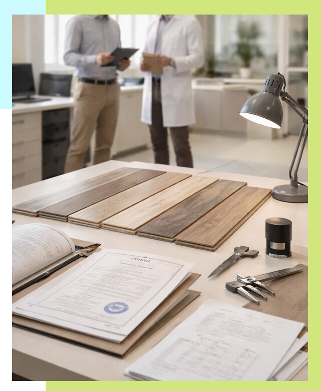 Сертификация ламината в Дмитрах от 19296 р. под ключ | Алешин-Дмв