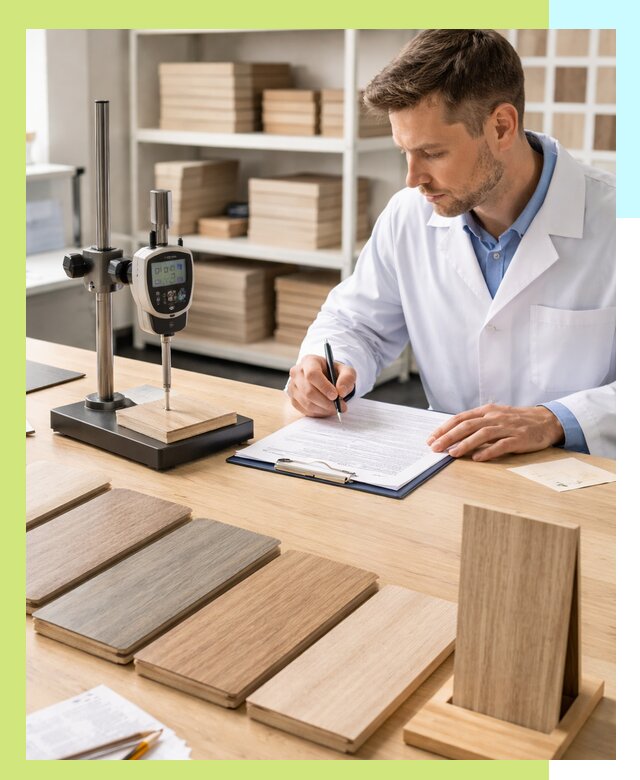 Сертификация ламината с испытаниями и оформлением документов в Дмитрах