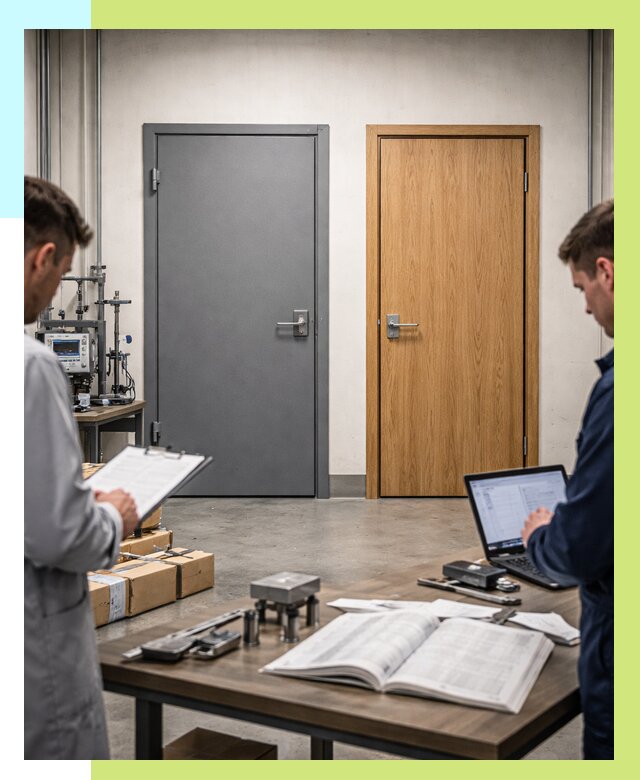 Сертификация дверей в Дмитрах от 8576 р. под ключ | Алешин-Дмв