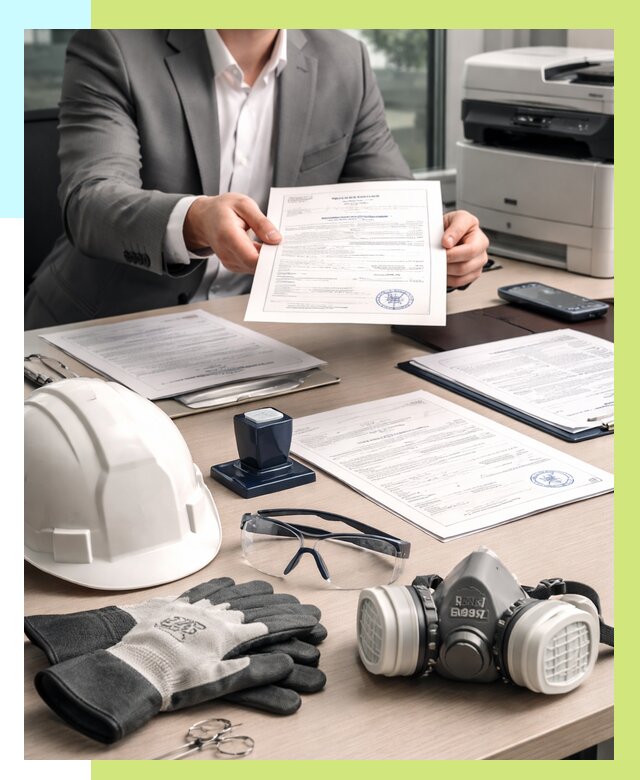 Сертификация СИЗ в Дмитрах от 16080 р. | Алешин-Дмв оформить