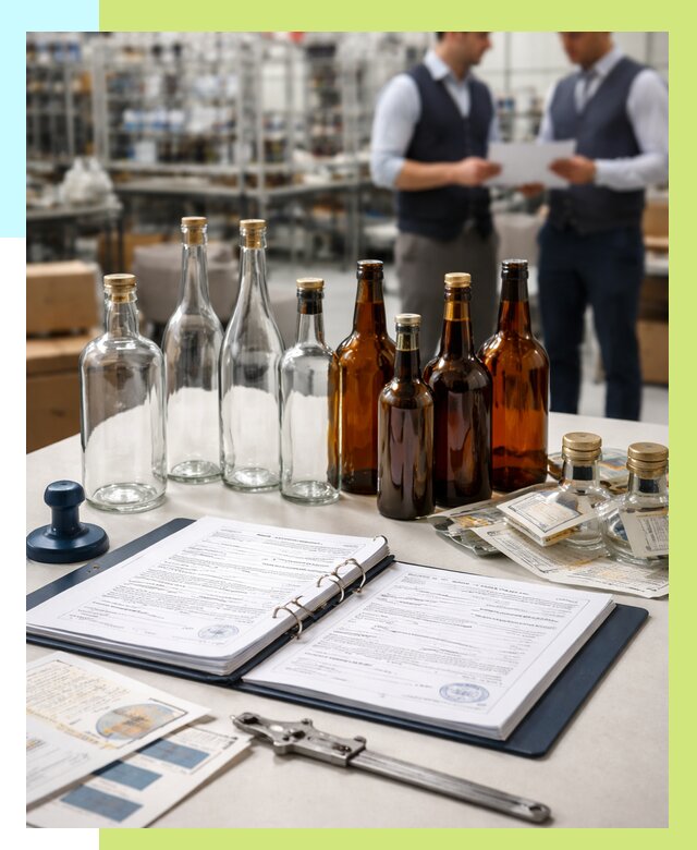 Сертификация стеклянных бутылок в Дмитрах от 26800 р. | Алешин-Дмв