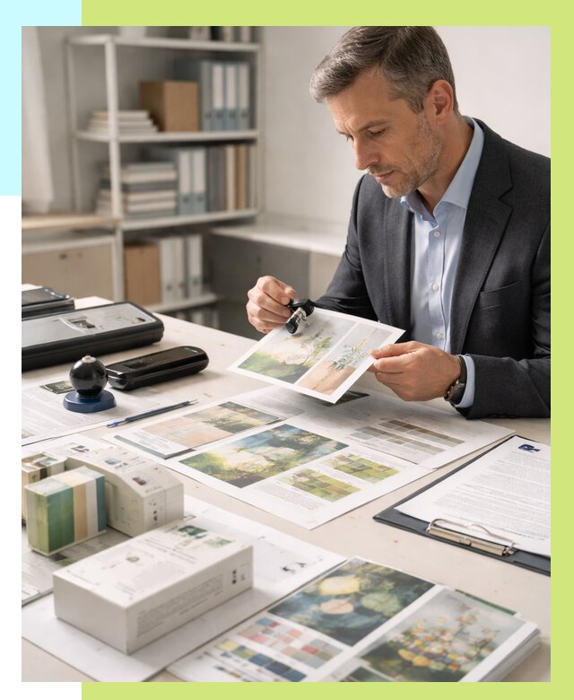 Сертификация полиграфической продукции в Дмитрах от 12864р.|Алешин-Дмв