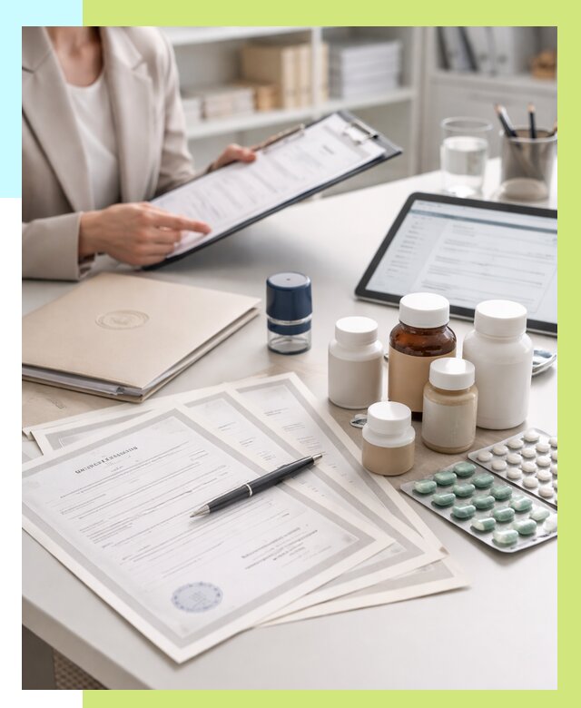 Сертификация БАД и СГР на бады в Дмитрах от 26800 р. | Алешин-Дмв