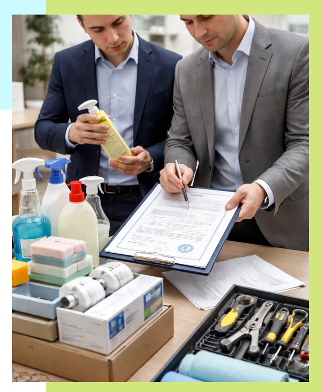 Сертификация хозяйственных товаров в Дмитрах, от 19296 р. |Алешин-Дмв