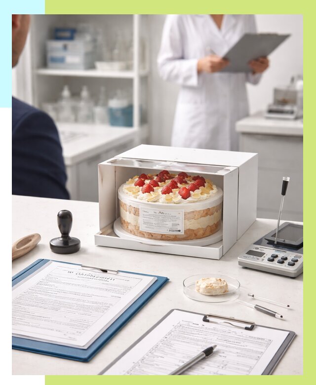 Сертификация тортов в Дмитрах от 9648 р. заказать | Алешин-Дмв