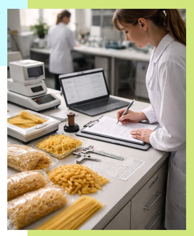 Сертификация макаронных изделий в Дмитрах от 16080 р. | Алешин-Дмв