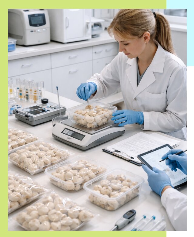 Сертификация пельменей и мясных полуфабрикатов в Дмитрах