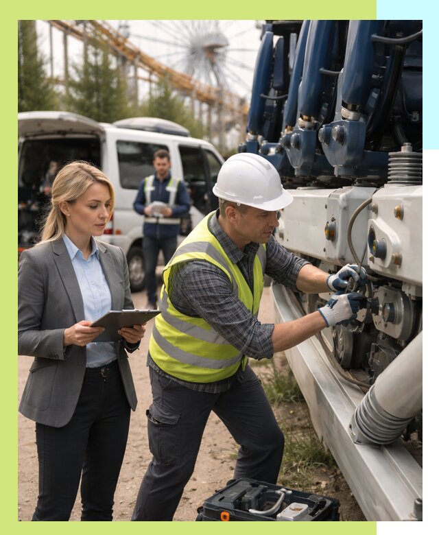 Сертификация аттракционов и проверка безопасности в Дмитрах