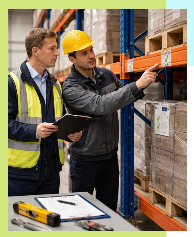 Сертификация стеллажей и складского оборудования в Дмитрах