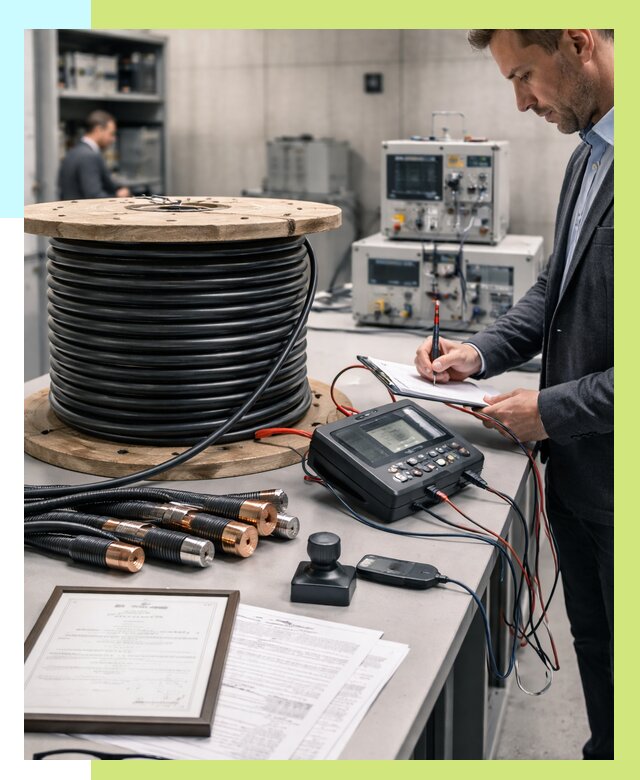 Сертификация кабеля в Дмитрах от 8576 р. срочно | Алешин-Дмв