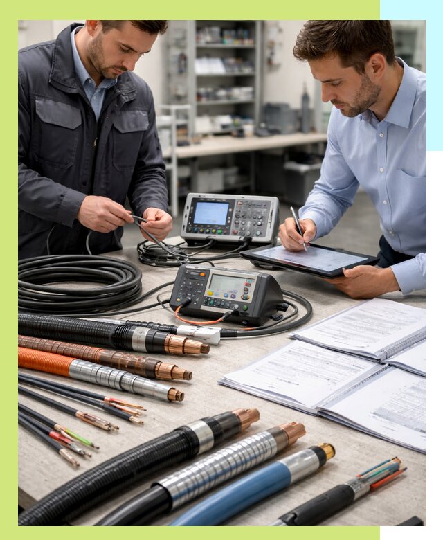 Сертификация кабеля и электропроводки в Дмитрах под ключ