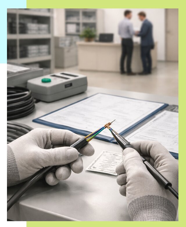 Сертификация провода в Дмитрах от 19296 р. в Алешин-Дмв