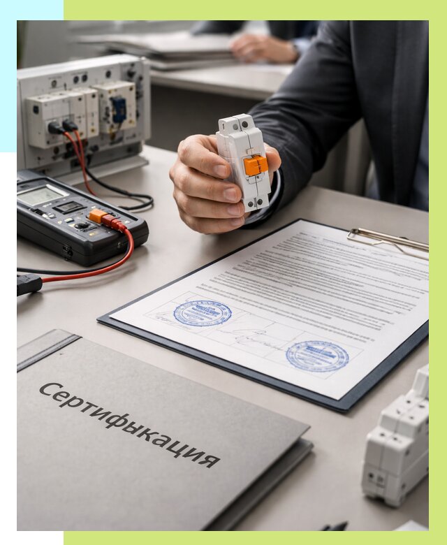 Сертификация выключателей под ключ в Дмитрах от 16080 р. | Алешин-Дмв
