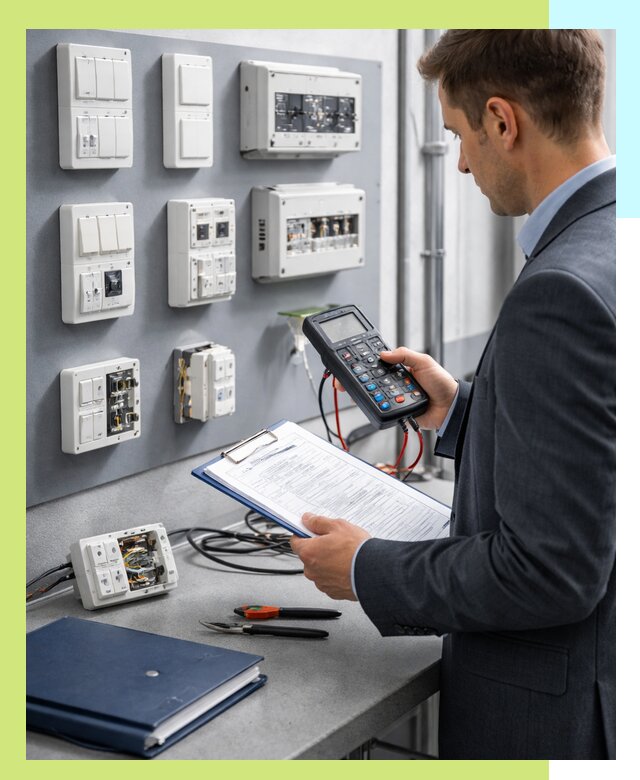 Сертификация электрических и автоматических выключателей в Дмитрах