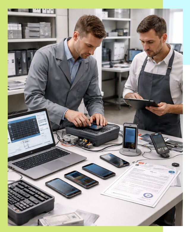 Сертификация мобильных телефонов и смартфонов в Дмитрах под ключ