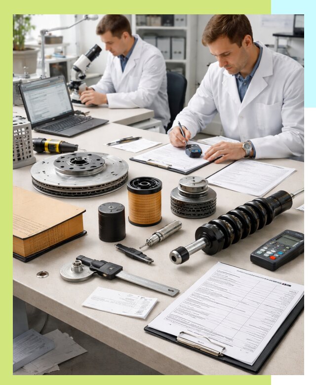 Сертификация автозапчастей и комплектующих в Дмитрах по ГОСТ