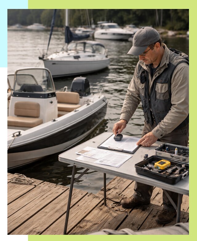 Сертификация маломерных судов в Дмитрах от 12864 р. | Алешин-Дмв