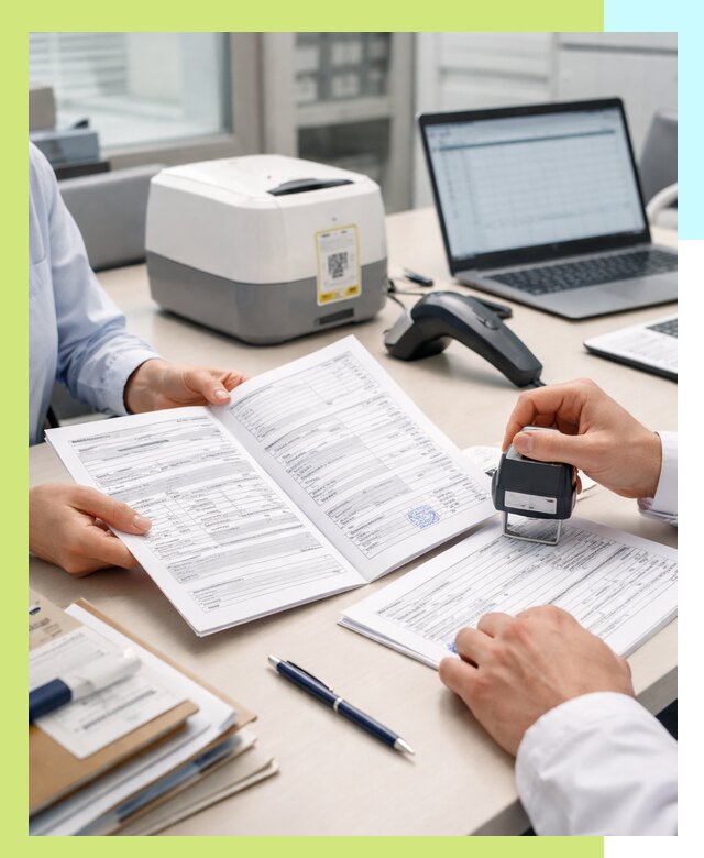 Оформление паспорта на товар и сопроводительных документов в Дмитрах