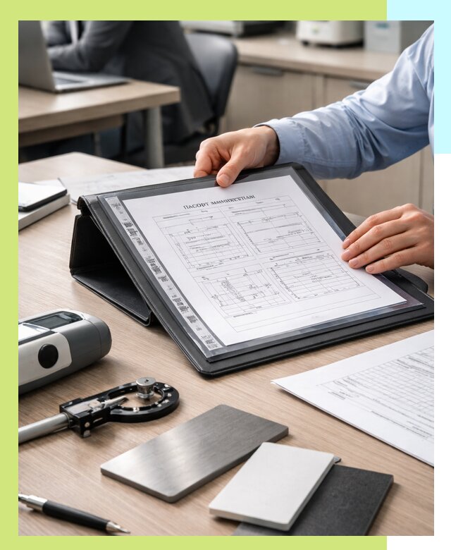 Оформление паспорта материала для продукции в Дмитрах