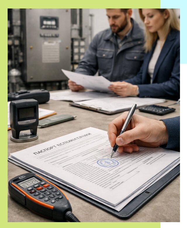 Оформление паспорта эксплуатации оборудования в Дмитрах