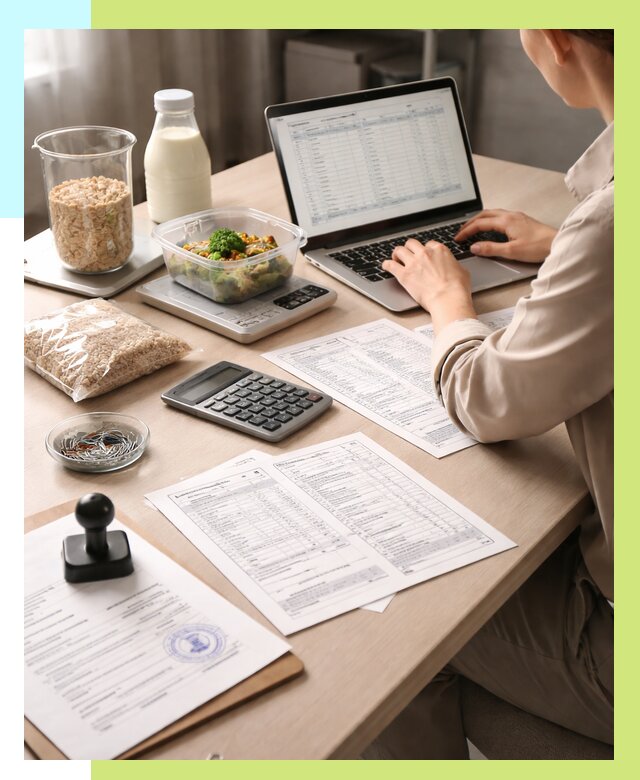 Просчет БЖУ для маркировки в Дмитрах от 1608 р. | Алешин-Дмв