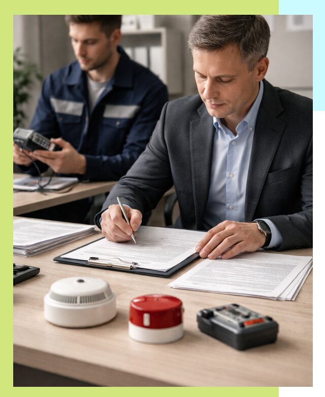 Получение добровольного пожарного сертификата в Дмитрах