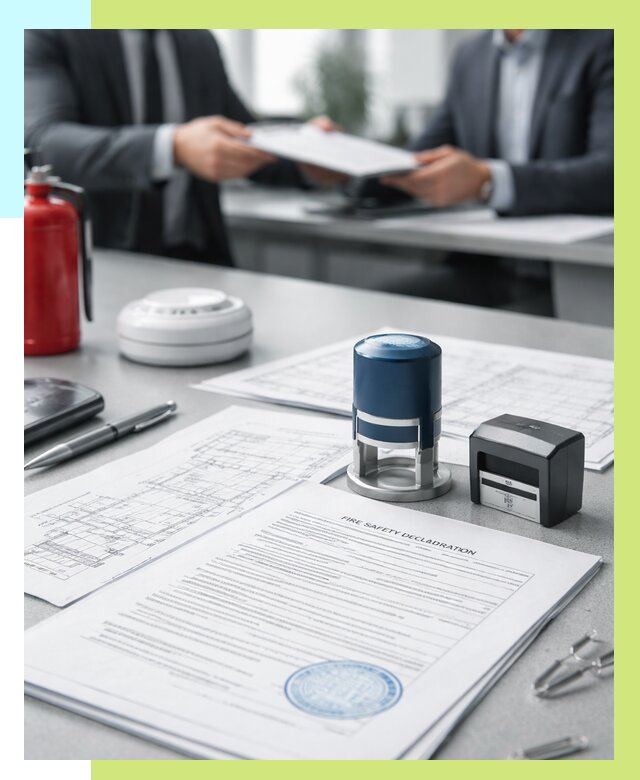 Декларация пожарной безопасности в Дмитрах от 8576 р. | Алешин-Дмв