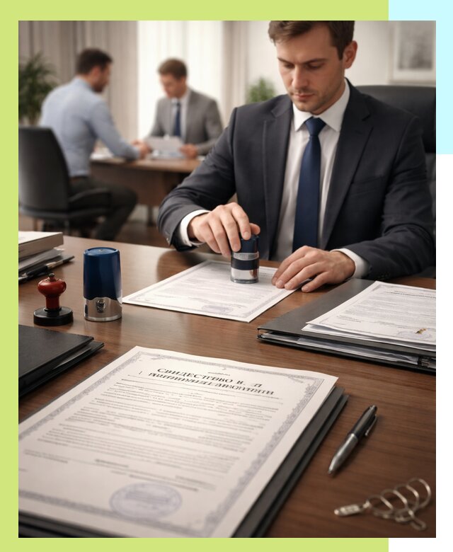 Оформление свидетельства о государственной регистрации в Дмитрах