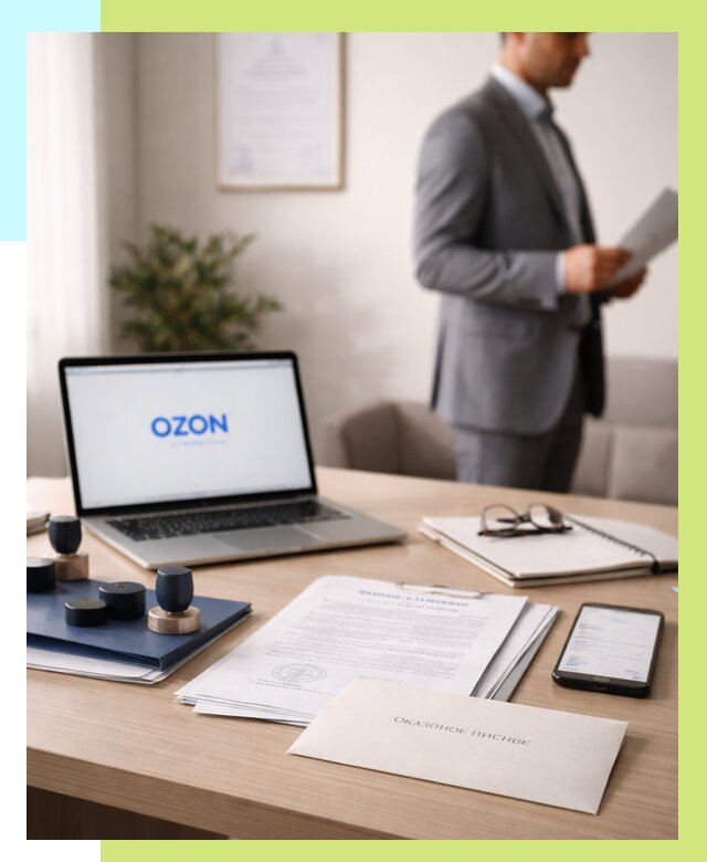 Отказное письмо для Ozon в Дмитрах от 3752 р. | Алешин-Дмв