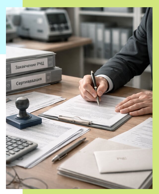 Заключение РЧЦ в Дмитрах от 8040 р. | Алешин-Дмв — срочно