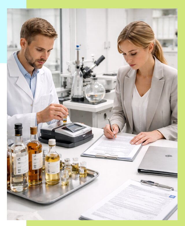 Заключение о спиртосодержании в Дмитрах, от 5360 р., Алешин-Дмв