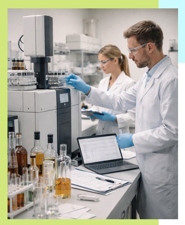 Выдача заключения о спиртосодержании продукции в Дмитрах