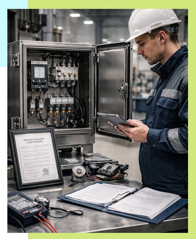 Сертификат взрывозащиты в Дмитрах от 48240 р. | Алешин-Дмв