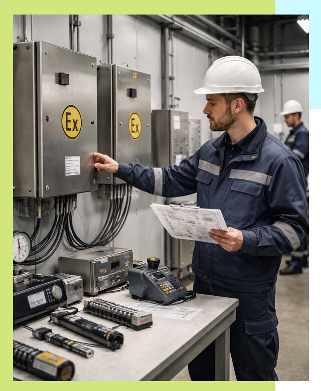 Сертификат взрывозащиты промышленного оборудования в Дмитрах