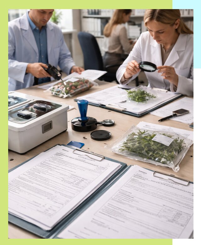 Оформление карантинного сертификата для растений в Дмитрах