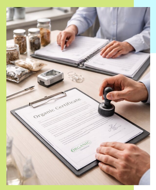 Получение органик сертификата для продукции в Дмитрах