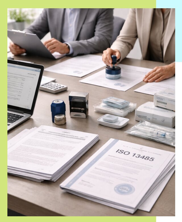 Сертификат ISO 13485 для производства медизделий в Дмитрах